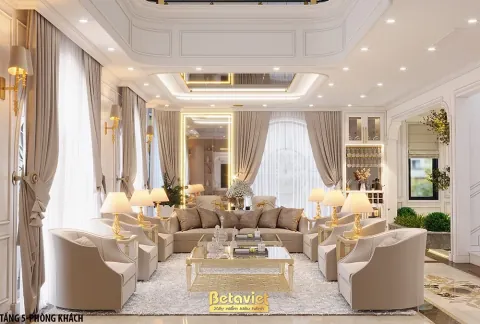 Phong Cách Art Deco Trong Thiết Kế Nội Thất Cao Cấp 2026 — Hình Học, Vàng & Đồng