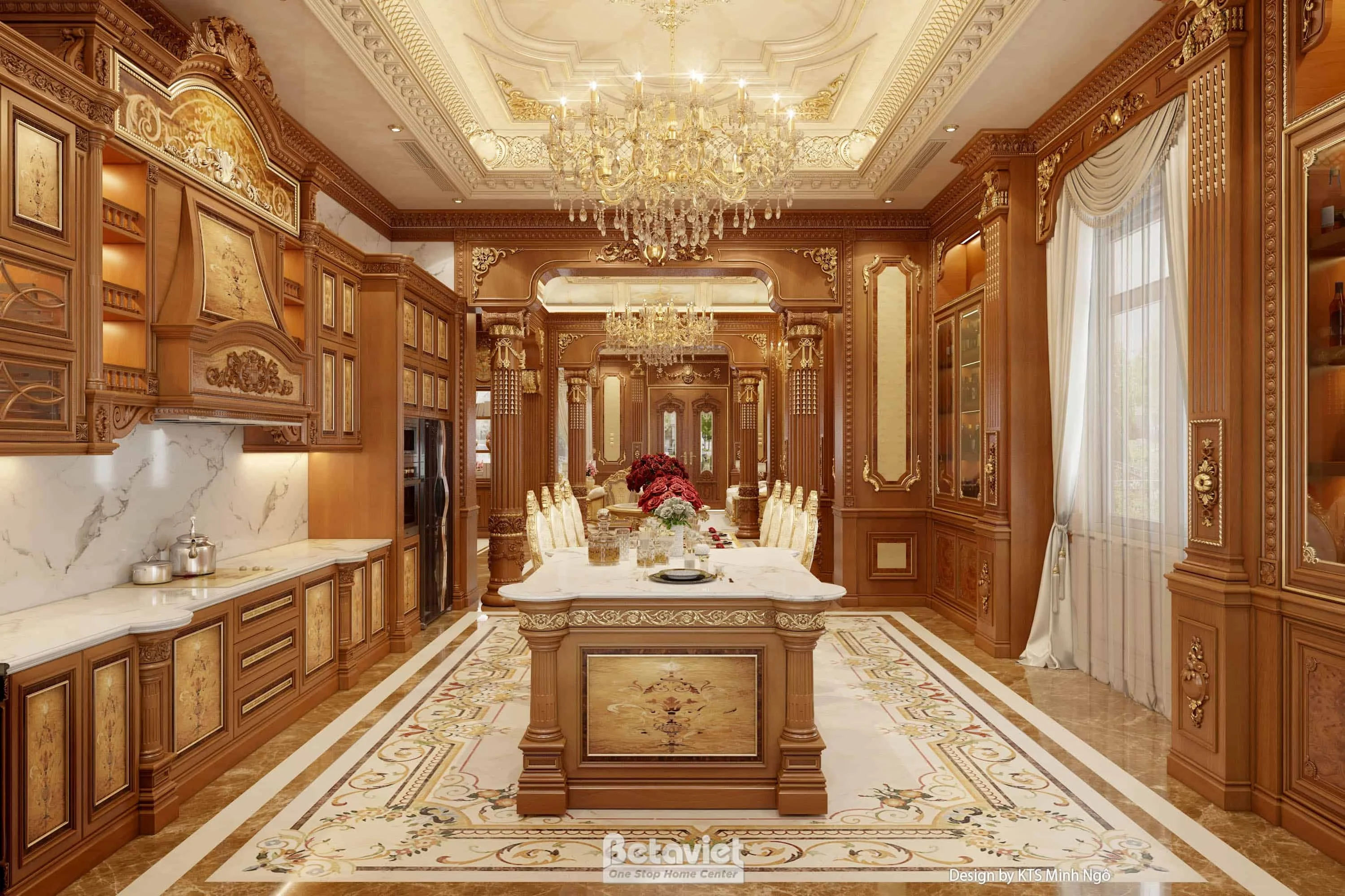 Bếp nhỏ đẹp thiết kế thông minh