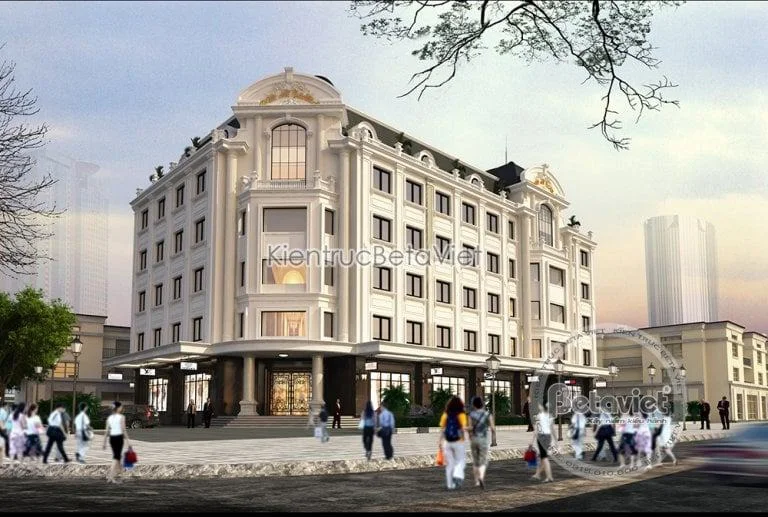 biệt thự phố 4 tầng phong cách hiện đại tại Thanh Hoá