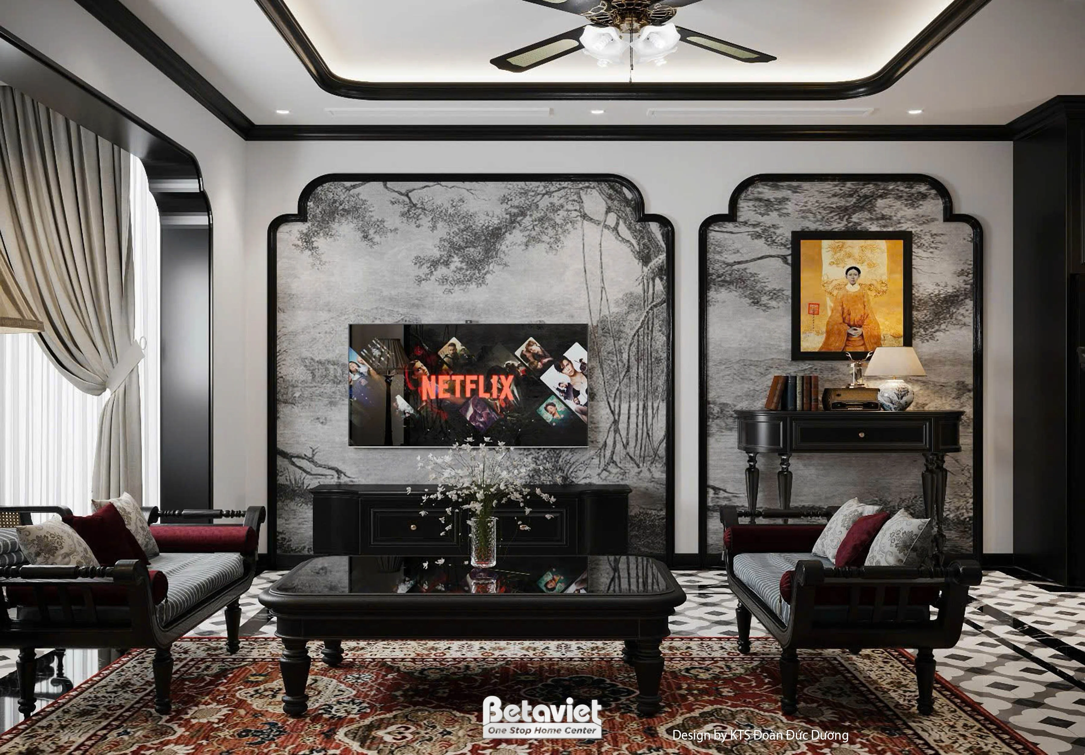 Lâu đài tân cổ điển 3 tầng Hải Phòng