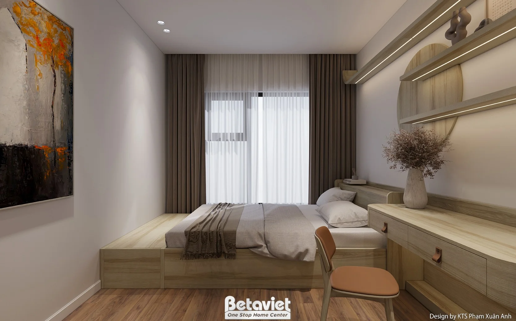 Mẫu thiết kế trường liên cấp CLC BM Đông Triều phong cách hiện đại