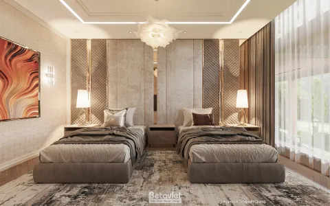 Phòng Ngủ Đẹp Cho Nữ Sang Trọng Luxury 2026 — Không Gian Nữ Tính Tinh Tế Trong Biệt Thự Cao Cấp