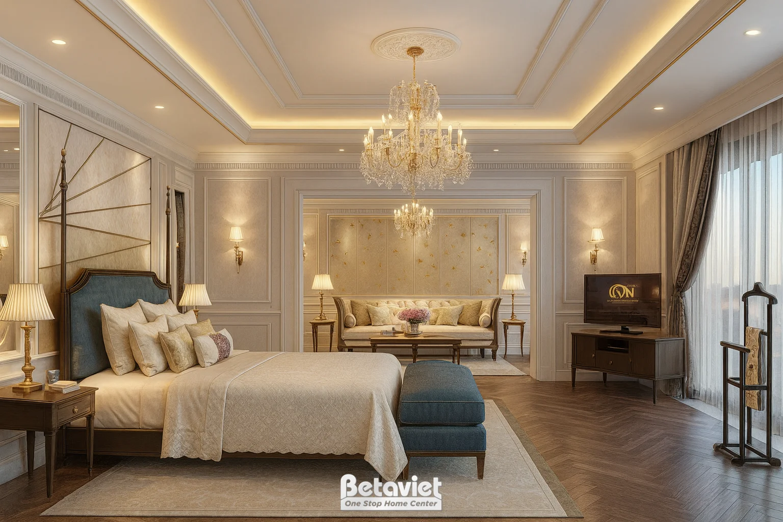 Thiết kế khách sạn 9 tầng tân cổ điển 1800m2 tại Khánh Hòa [KT19252]