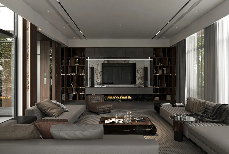 nội thất biệt thự phong cách hiện đại tại Hà Nội