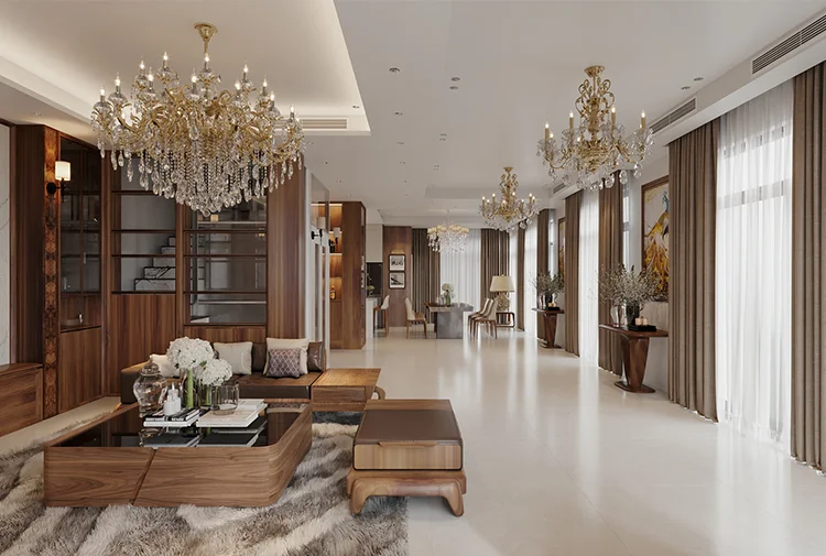 cải tạo biệt thự tân cổ điển KĐT Vinhomes Riverside