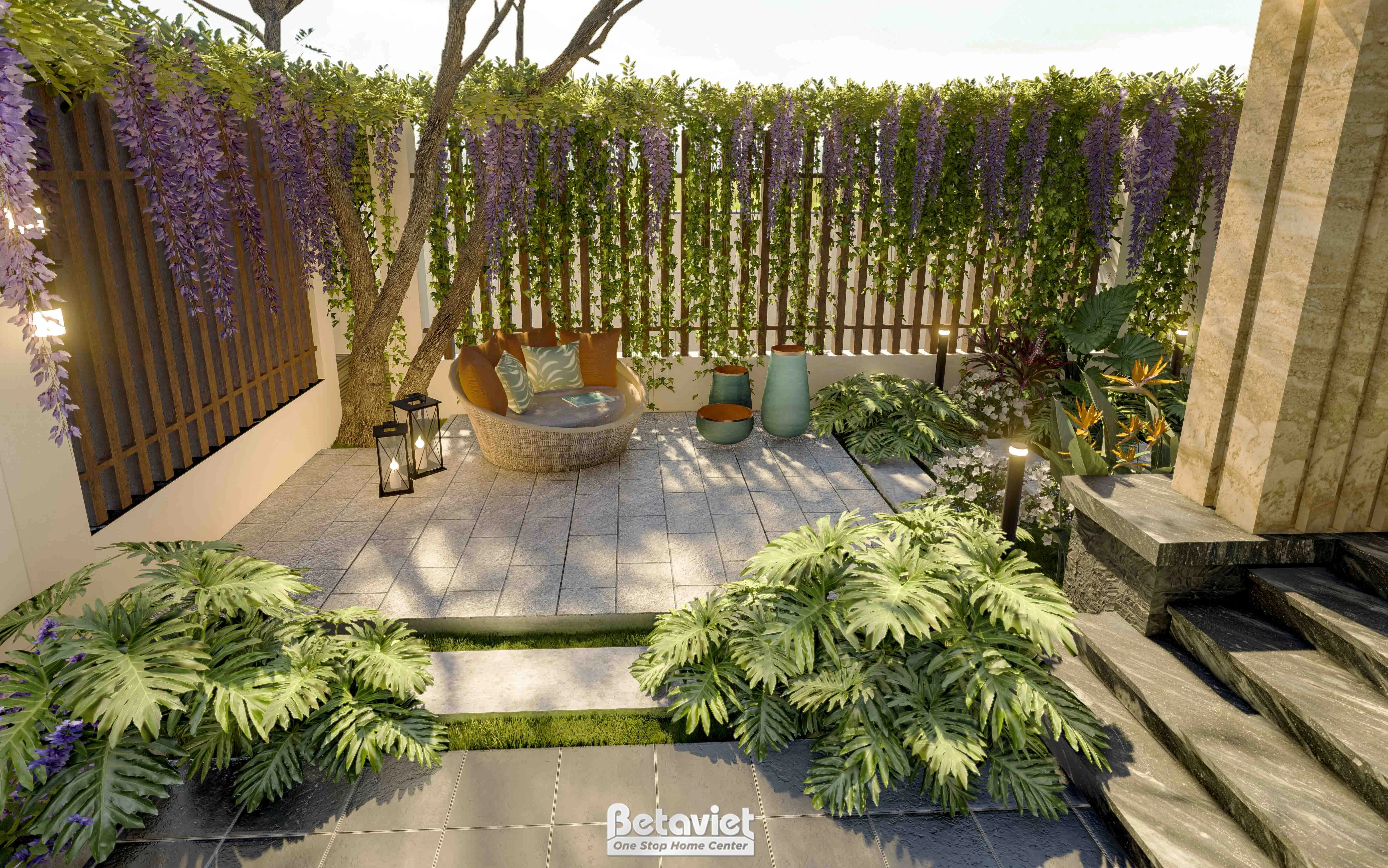 Mẫu thiết kế nội thất phong cách hiện đại gỗ tại Phú Thọ