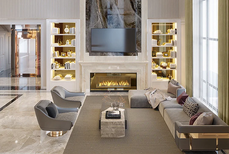 nội thất biệt thự hiện đại luxury tại Hà Nội