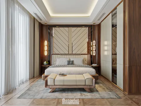 Thiết Kế Phòng Ngủ Kiểu Hàn Quốc Đẹp Cao Cấp 2026 — Korean Bedroom Luxury Betaviet