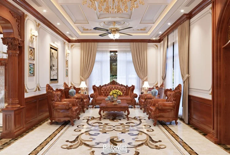 Sắp xếp phòng ngủ biệt thự