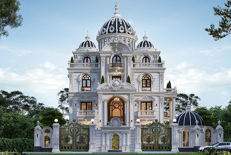 nội thất biệt thự tân cổ điển tại Bắc Ninh