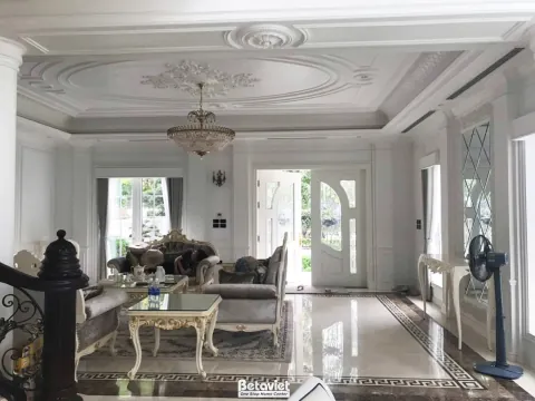 Nội Thất Biệt Thự Vinhomes Riverside Cao Cấp 2026 — Indochine, Tân Cổ Điển, Hiện Đại Luxury