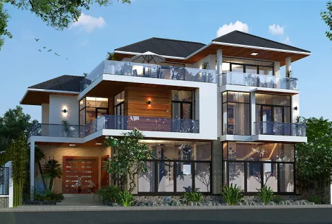 Biệt Thự Mái Nhật Luxury — Phân Tích Kiến Trúc Chuyên Sâu Từ Betaviet 2026
