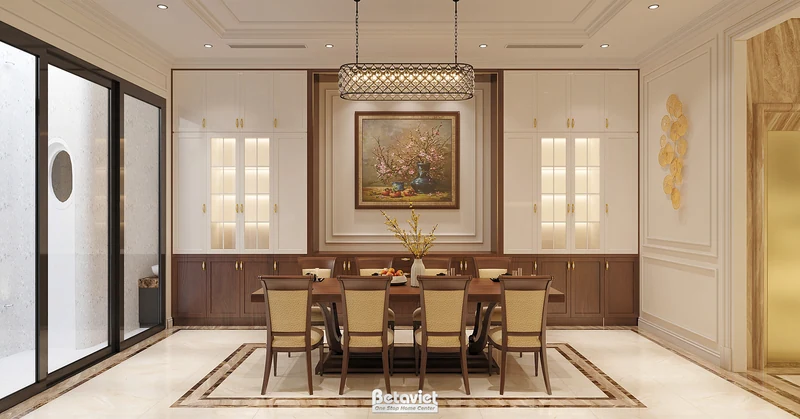 Phòng bếp Art Deco biệt thự liền kề Dream Land Hà Nội NT2008756