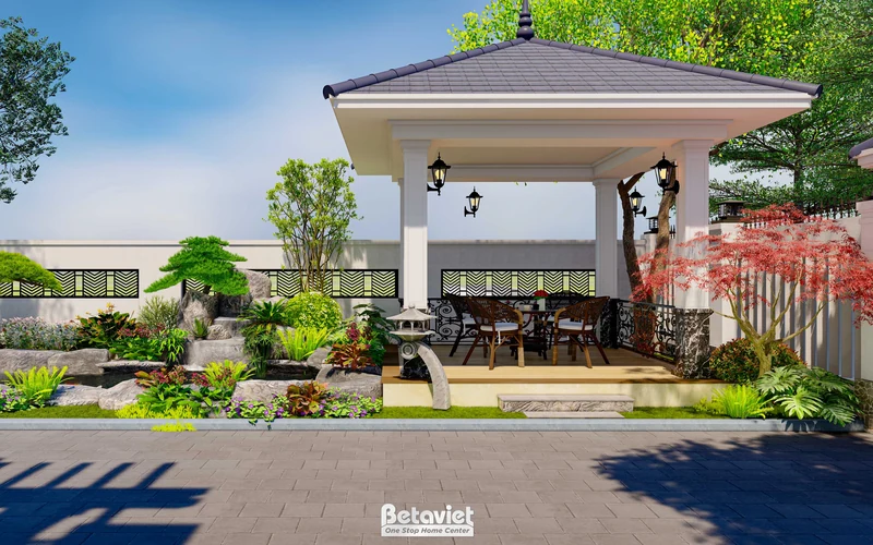 Thiết kế nhà vườn tiểu cảnh phong cách Nhật Bản tại Hòa Bình — thiên nhiên và nghệ thuật