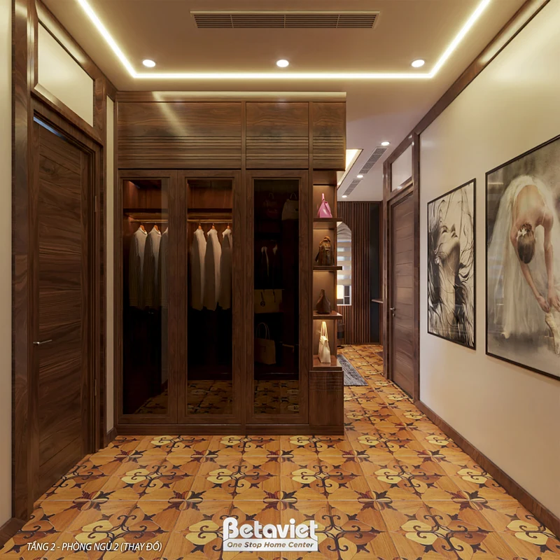 Walk-in closet phòng thay đồ biệt thự Vinhomes Star City Thanh Hóa NT9187871 — 400m2