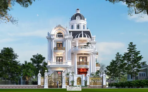 Biệt Thự Lâu Đài — Kiến Trúc Luxury, Mẫu Thiết Kế 2026