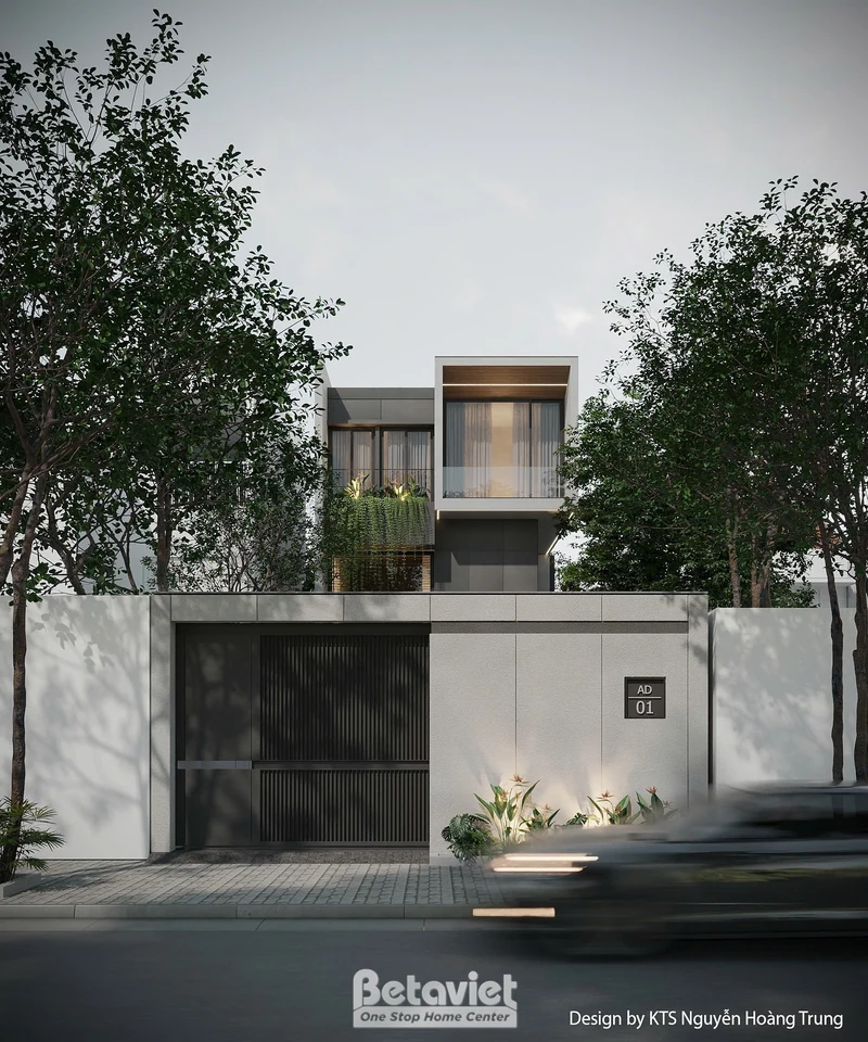Biệt thự Minimalism 3 tầng Bắc Giang 293m² — BETAVIET KT2600150