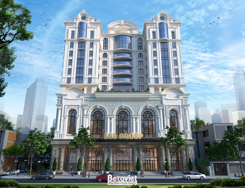 Dự án thiết kế thi công khách sạn spa cao cấp BETAVIET
