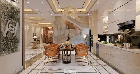 Thiết Kế Bếp Nhỏ Đẹp Cao Cấp 2026 — Bếp Nhỏ Luxury Nhà Phố Full-Spec