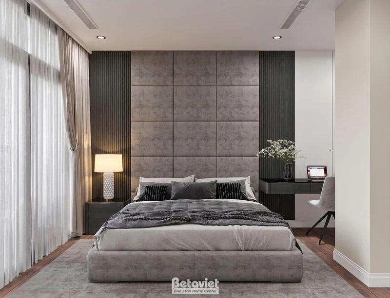 Phòng ngủ căn hộ Hateco Laroma 150m² Hà Nội NT25840
