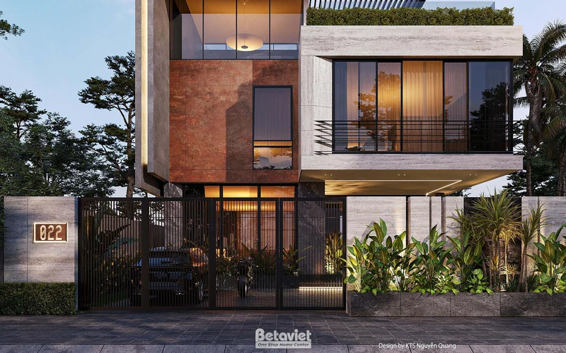 Biệt thự 3 tầng nghỉ dưỡng Hà Nội 500m² — BETAVIET KT25859