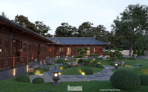 Cảnh Quan Sân Vườn Biệt Thự Cao Cấp — Thiết Kế Đẹp Chuẩn Resort 2026