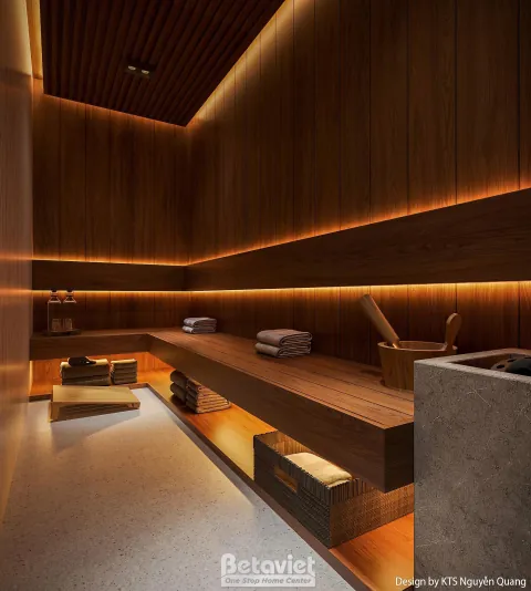 Tiêu Chuẩn Phòng Xông Hơi Khách Sạn Cao Cấp — Spa Sauna Luxury 2026