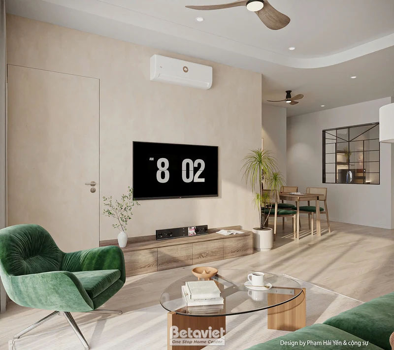 Thiết kế căn hộ tối ưu không gian Victoria Văn Phú 97m2 Hà Nội NT25864