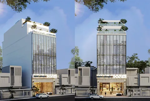 Thiết Kế Văn Phòng Cao Cấp 2025 – Kiến Trúc & Nội Thất Trọn Gói