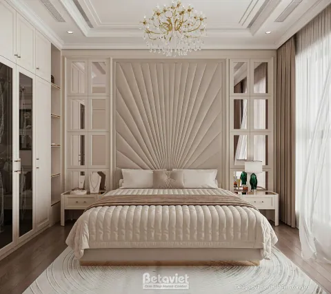 Thiết Kế Phòng Ngủ Master Chung Cư Cao Cấp Đẹp 2026 — Nghệ Thuật Luxury Trong Không Gian Giới Hạn