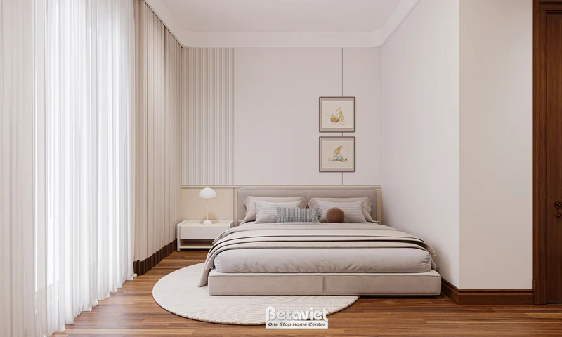 Thiết kế phòng ngủ trẻ em đẹp cao cấp trong biệt thự hiện đại luxury tại Hải Phòng