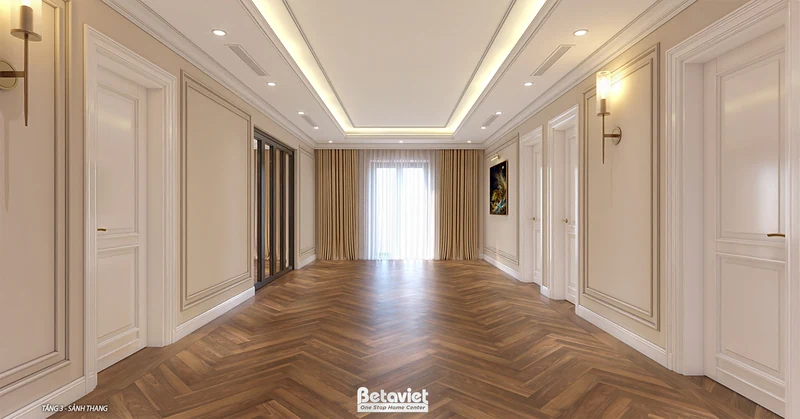 Sảnh cầu thang biệt thự hiện đại luxury Hà Nội NT2009288