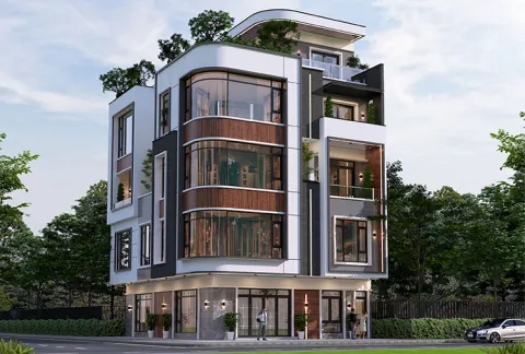 Thiết Kế Nhà 5 Tầng — Nhà Phố Đô Thị Cao Cấp 2026